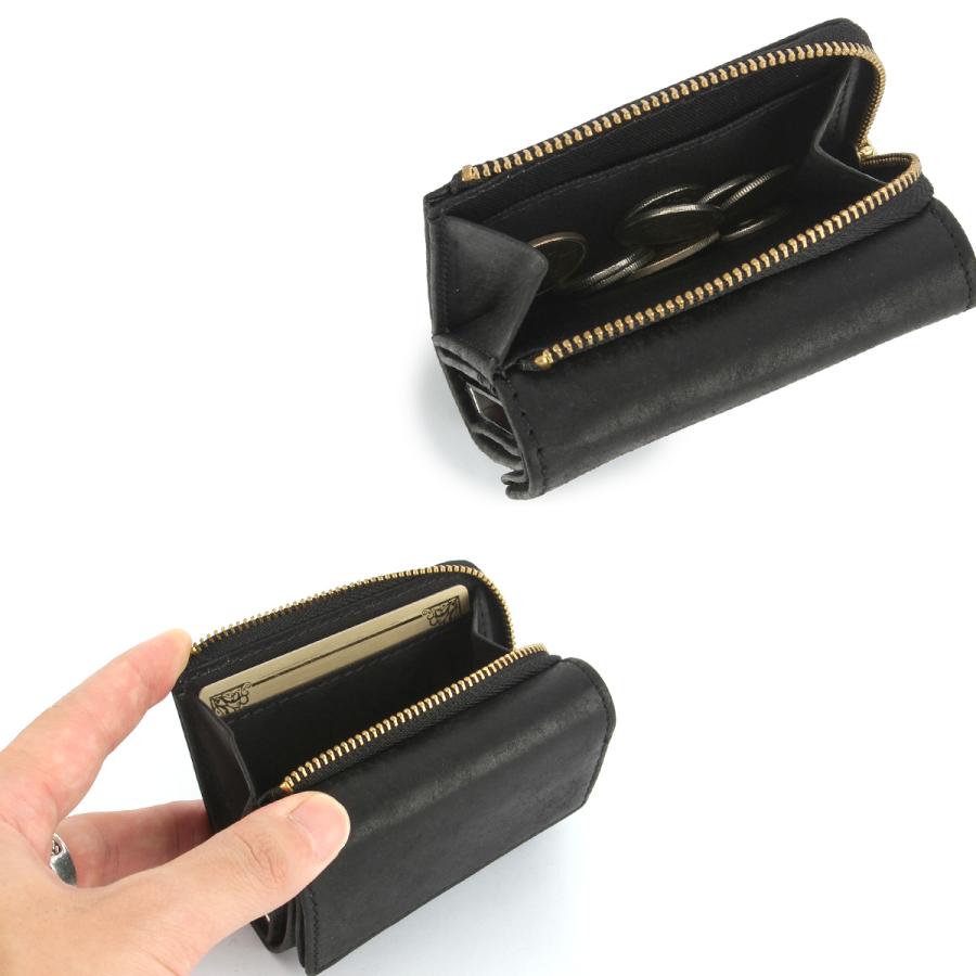 CACT'A（カクタ） 財布 本革 三つ折り財布 ミニ財布 小さい財布
