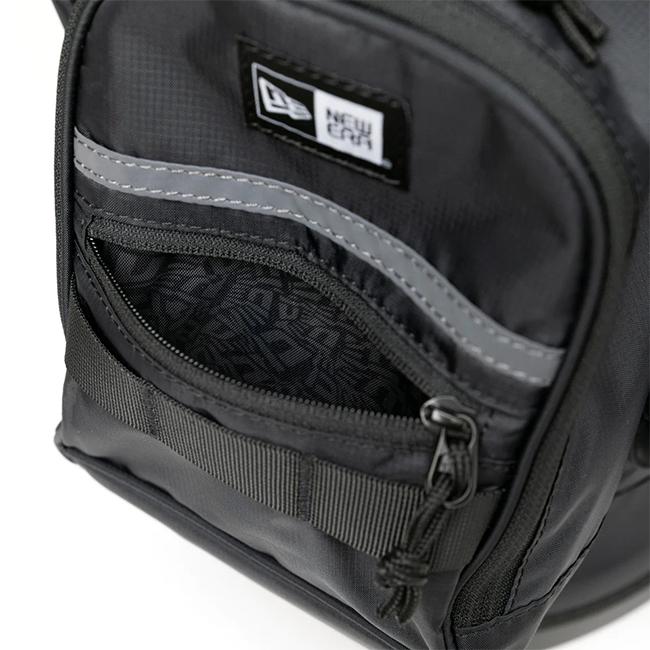 ニューエラ ゴルフバック キャディーバック 5分割　9型 ロゴプリント 黒 NEW ERA（ニューエラ） ゴルフ キャディバッグ ゴルフバッグ ツアー