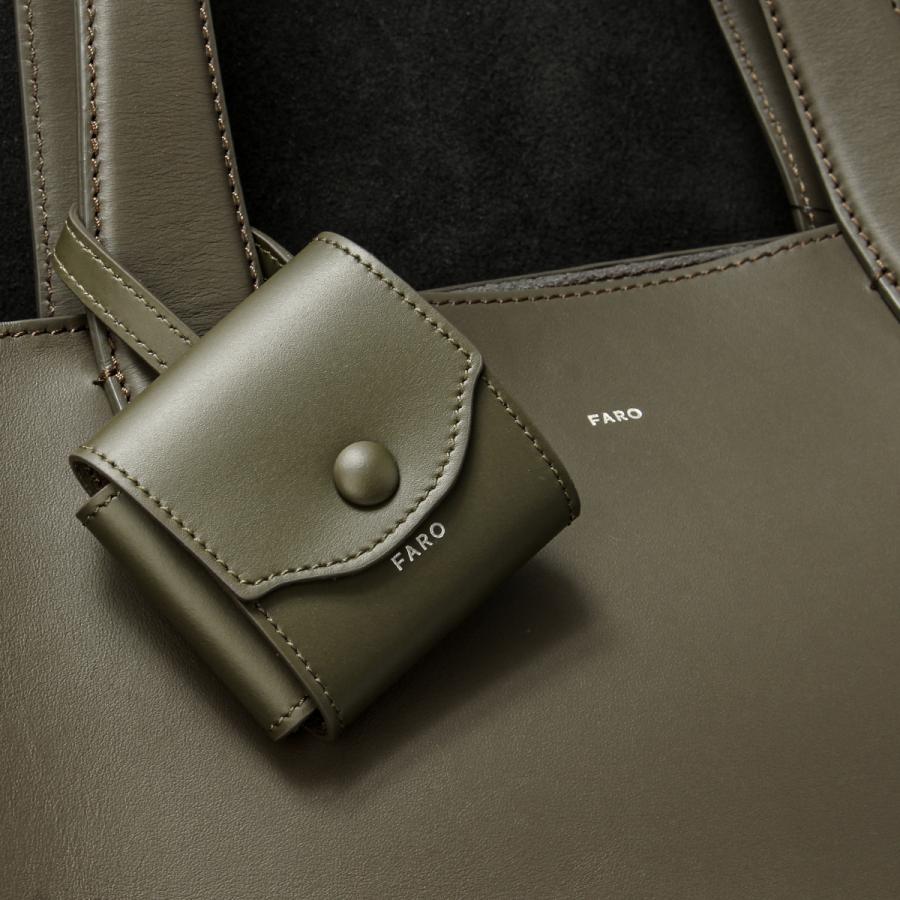 最大50% 3/25限定 ファーロ マルチポーチ マルチホルダー AirPodsケース レザー 本革 軽量 小さめ ミニ カルマ FARO Calma Multi Holder F2431S602 在庫限り | FARO | 19