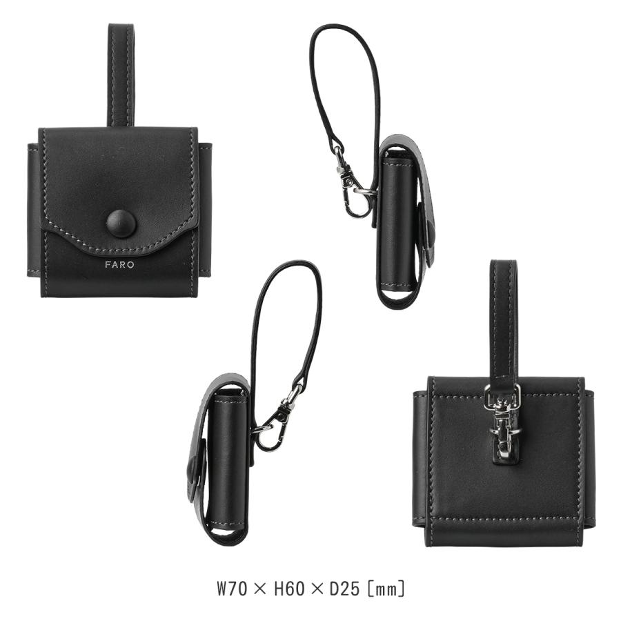 最大42% 9/5限定 ファーロ マルチポーチ マルチホルダー AirPodsケース レザー 本革 軽量 小さめ ミニ カルマ FARO Calma Multi Holder F2431S602 在庫限り | FARO | 08