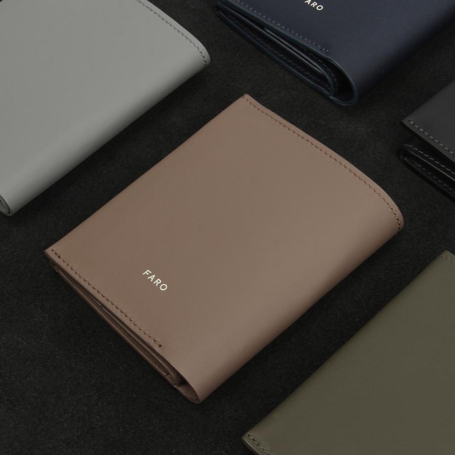 新品　FARO 二つ折り財布　ネイビー　本革　ビジネス　コンパクト　メンズ 楽天市場】ファーロ 二つ折り 財布の通販