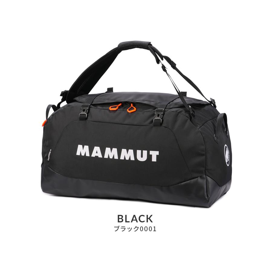 最大49% 9/9限定 マムート ボストンバッグ 90L 5泊 6泊 7泊 大容量 リュック メンズ レディース MAMMUT 2570-00270 | MAMMUT | 03