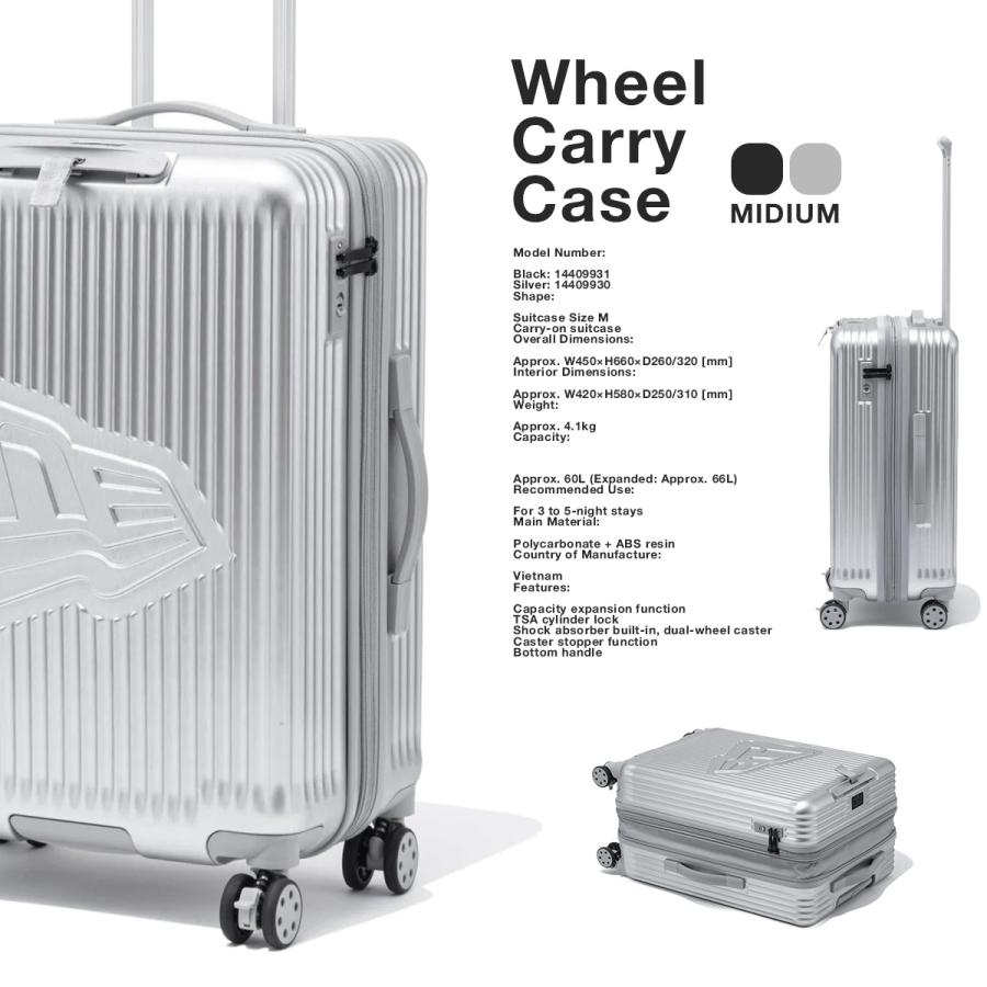 NEW ERA（ニューエラ） 最大41% 9/2限定 スーツケース Mサイズ 60L/66L