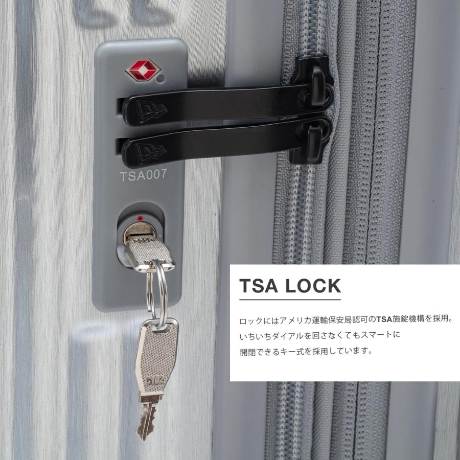 最大51% 1/13限定 ニューエラ スーツケース Mサイズ 60L/66L 拡張機能付き ストッパー付き NEW ERA 14409931 14409930 キャリーケース キャリーバッグ | NEW ERA | 08