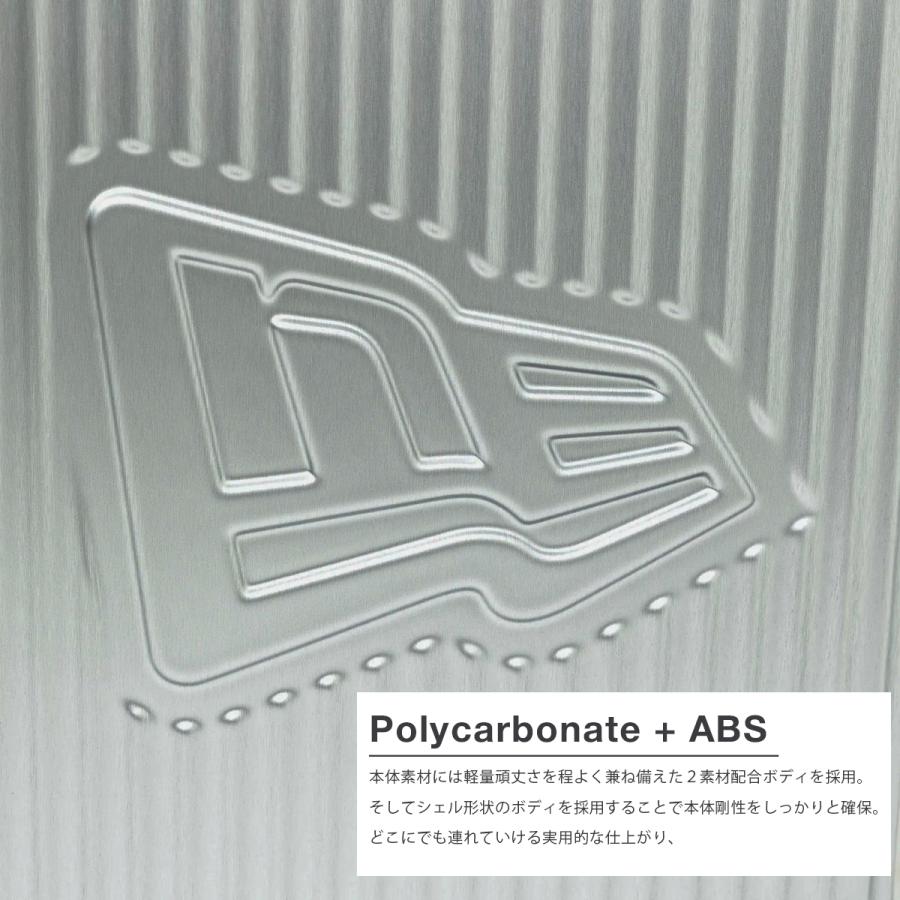 最大50% 1/15限定 ニューエラ スーツケース Sサイズ SS 機内持ち込み 33L/38L 拡張機能 ストッパー NEW ERA 14409929 14409928 キャリーケース キャリーバッグ | NEW ERA | 07