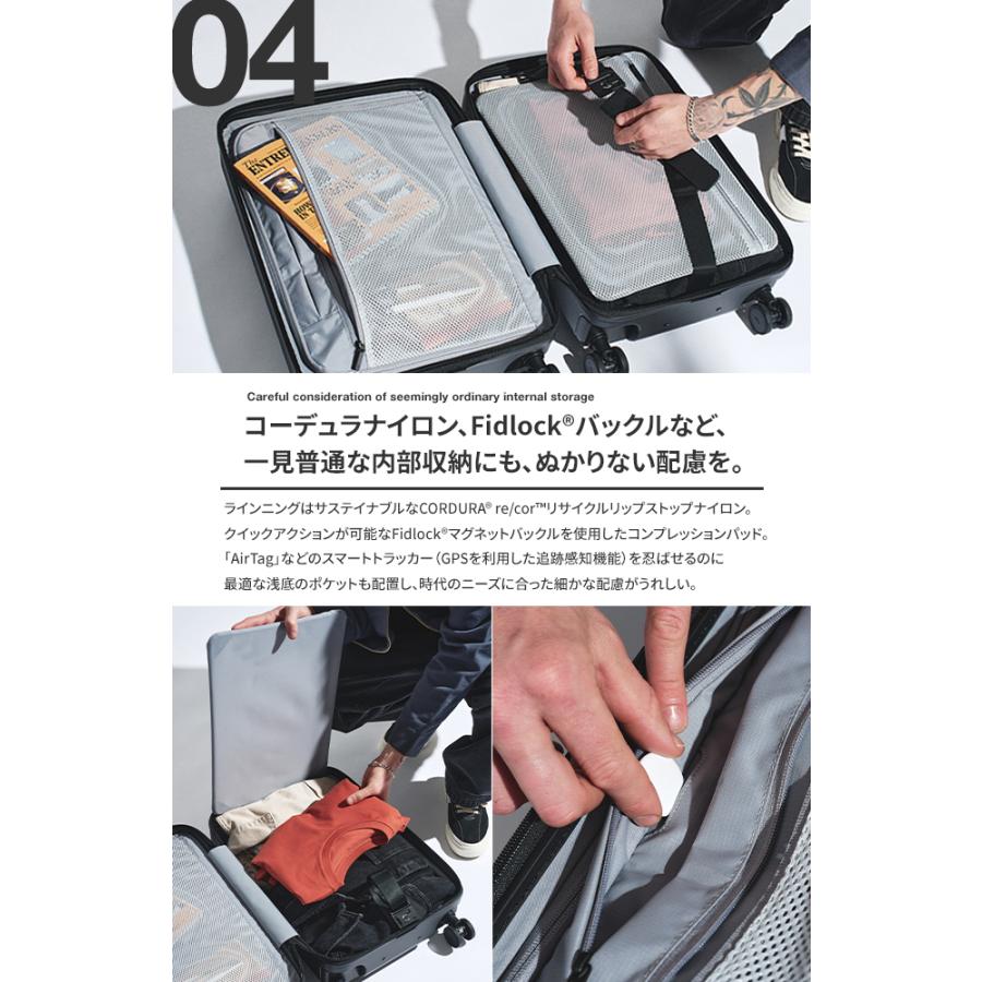 最大42% 8/18限定 Aer Carry-On スーツケース 機内持ち込み Sサイズ SS 41L 軽量 ストッパー付き HINOMOTO 静音キャスター エアー AERL-1102 キャリーケース | Aer | 14