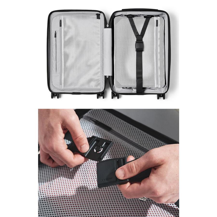 最大42% 8/18限定 Aer Carry-On スーツケース 機内持ち込み Sサイズ SS 41L 軽量 ストッパー付き HINOMOTO 静音キャスター エアー AERL-1102 キャリーケース | Aer | 15