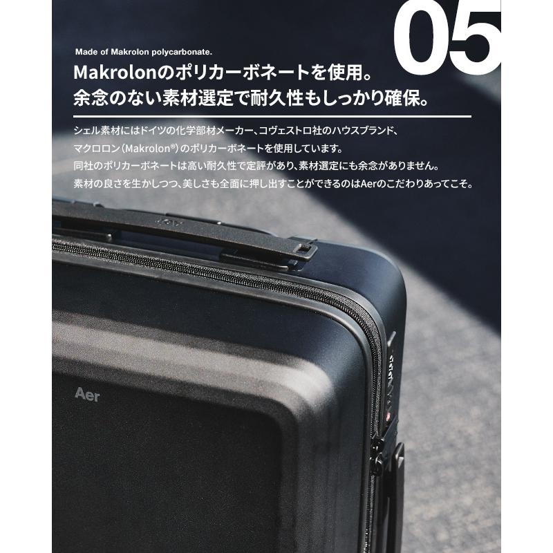 最大42% 8/18限定 Aer Carry-On スーツケース Mサイズ 48L 軽量 中型 静音 ストッパー付き メンズ レディース ブランド キャリーオン エアー キャリーケース | Aer | 18