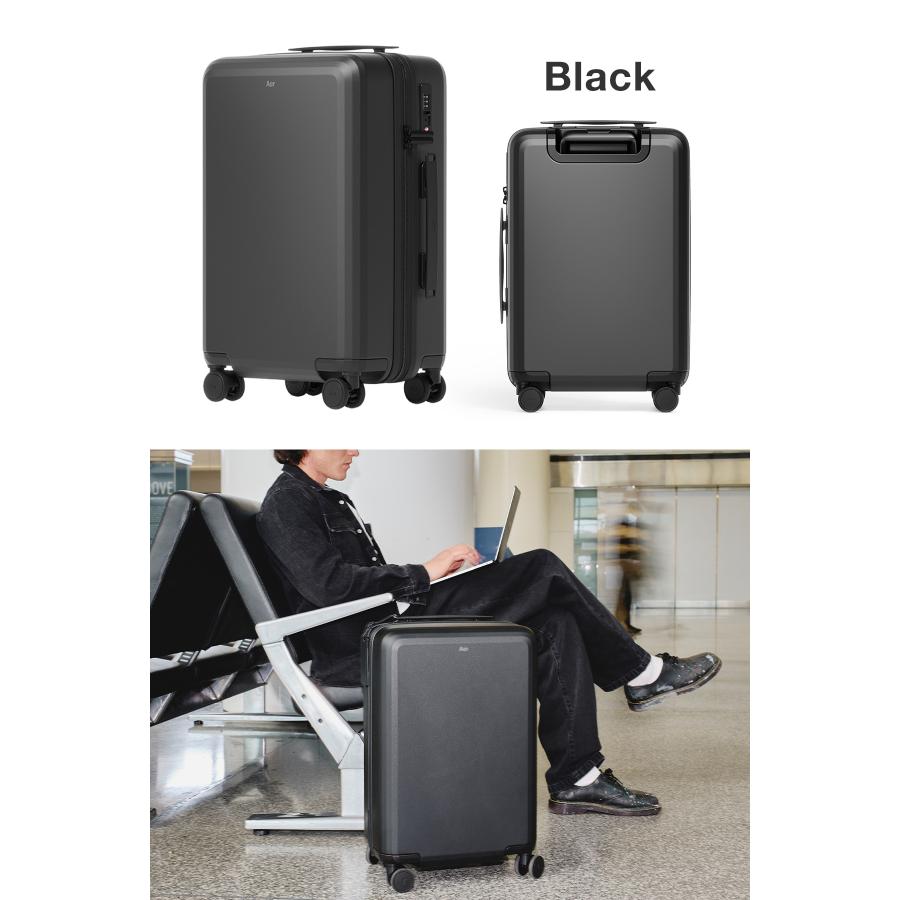 最大42% 8/18限定 Aer Carry-On スーツケース Mサイズ 48L 軽量 中型 静音 ストッパー付き メンズ レディース ブランド キャリーオン エアー キャリーケース | Aer | 05