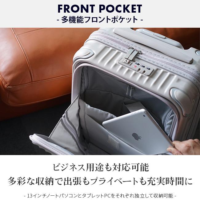 最大40% 4/1限定 カーゴ スーツケース 機内持ち込み Sサイズ SS 35L フロントオープン 静音キャスター ストッパー 軽量 小型 CARGO CAT532LY 2年保証 | TORIO | 16