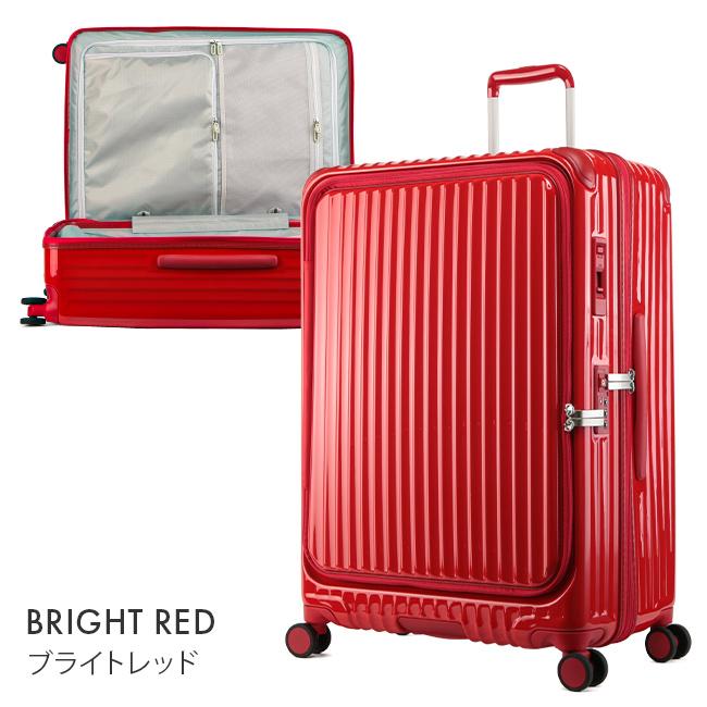 キャリーケース LL 大容量 100L レッド 軽量 ストッパー スーツケース tokyo-06916_1.jpg
