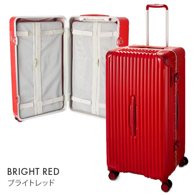 最大50% 1/25限定 カーゴ スーツケース Lサイズ 98L 静音キャスター ストッパー フレームタイプ 大型 大容量 深型 縦長 CARGO CAT88SSR 2年保証 在庫限り | TORIO | 10