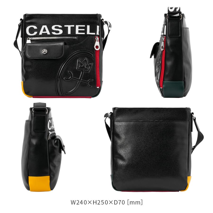 最大42% 5/24限定 カステルバジャック ショルダーバッグ メンズ ブランド 斜めがけバッグ 500ml ペットボトル A5 CASTELBAJAC 26133の画像