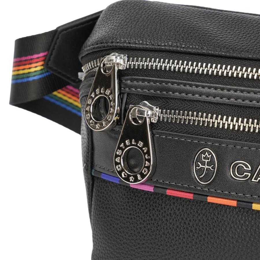 最大50% 2/5限定 カステルバジャック ジューン ウエストバッグ スリングバッグ A5 合皮 CASTELBAJAC JUNE 028971 | CASTELBAJAC | 09