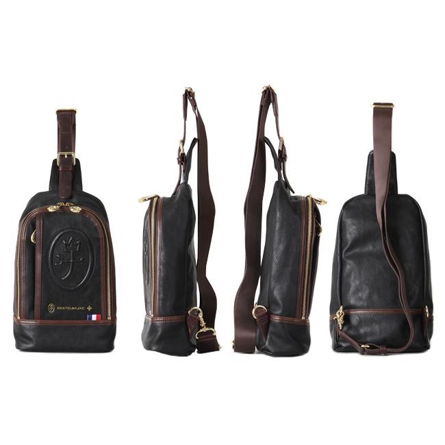 CASTELBAJAC ボディバッグ　ショルダーバッグ　ルポ ワンショルダー CASTELBAJAC 最大50% 9/15限定 カステルバジャック ボディバッグ