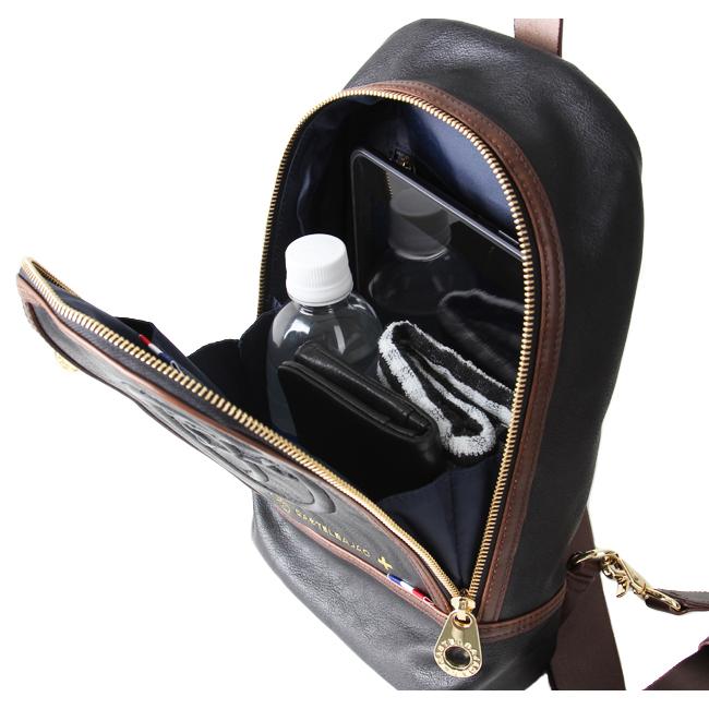 【極美品】カステルバジャック　ルポ　ボディバッグ　スリング　ビッグロゴ　ネイビー CASTELBAJAC（カステルバジャック） 最大54% 12/15まで ボディバッグ