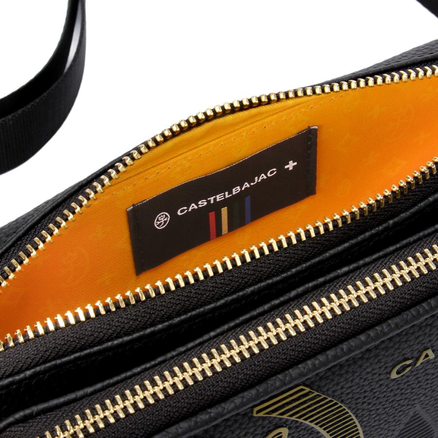 カステルバジャック ショルダーバッグ メンズ ブランド レザー 本革 軽量 横型 小さめ 斜めがけ A6 ミニ カヌレ CASTELBAJAC CANNELE 035121 | CASTELBAJAC | 11