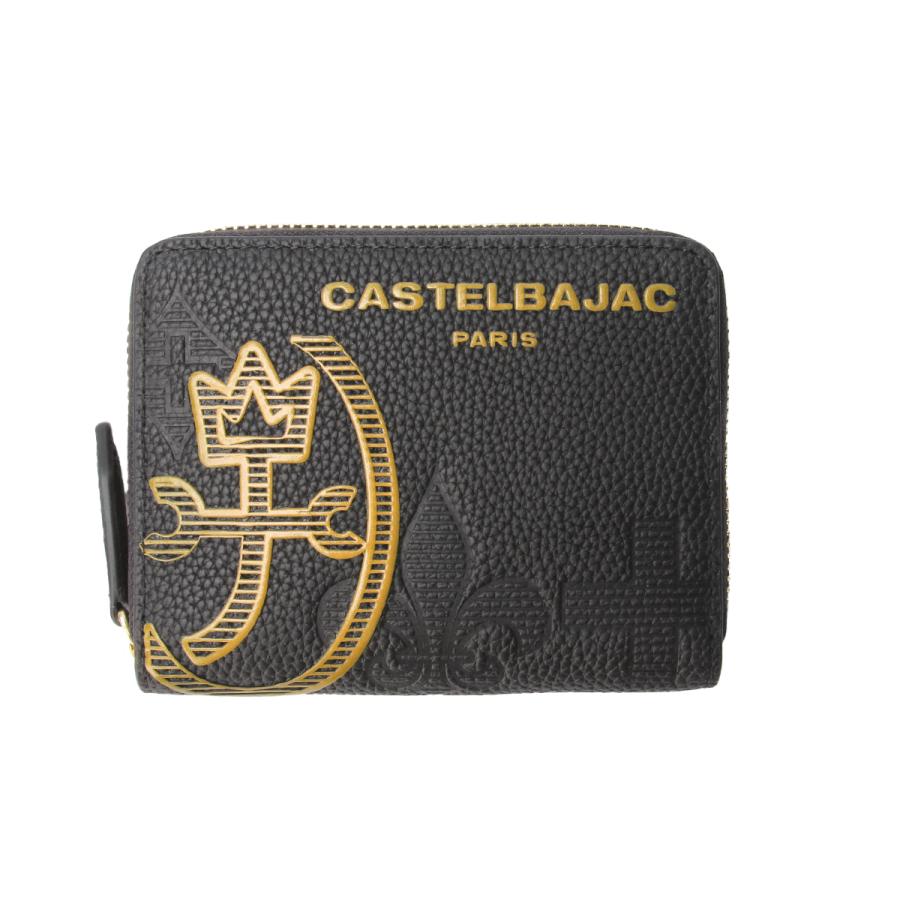カステルバジャック カヌレ 二つ折り財布 メンズ ブランド ファスナー レザー 本革 box型小銭入れ ボックス型 CASTELBAJAC CANNELE 035623 | CASTELBAJAC | 07