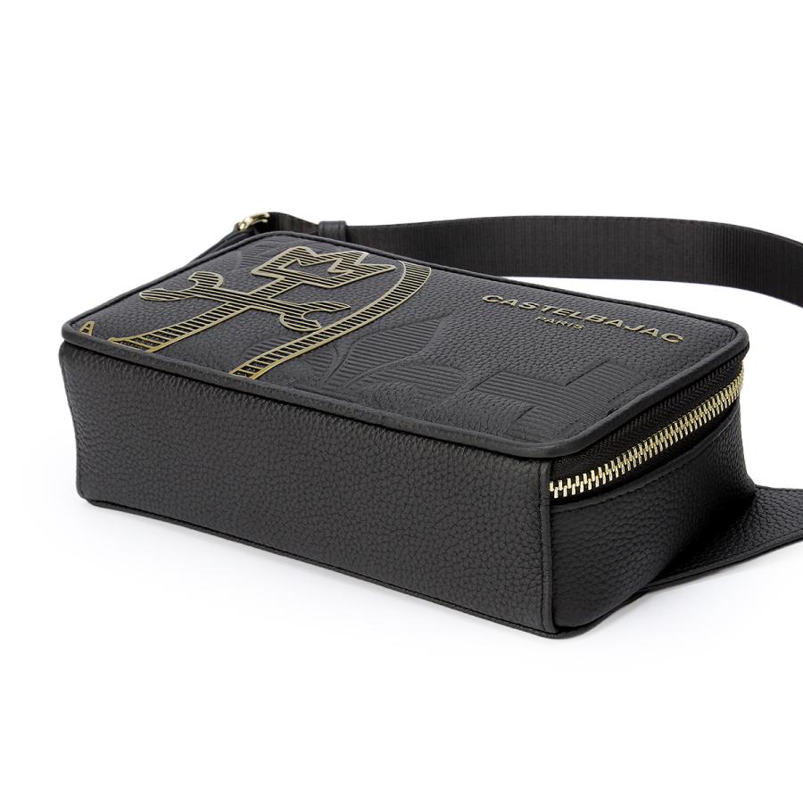 最大50% 1/25限定 カステルバジャック ボディバッグ ウエストバッグ メンズ ブランド レザー 本革 斜めがけ 小さめ ミニ カヌレ CASTELBAJAC CANNELE 035921 | CASTELBAJAC | 10