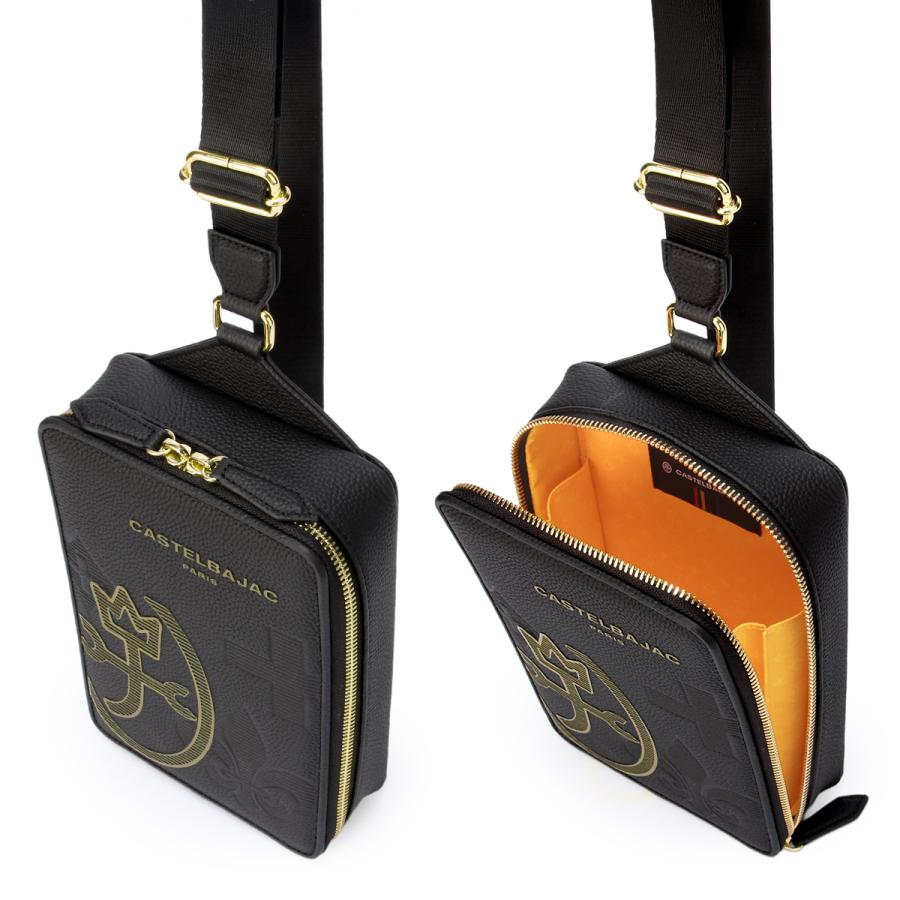 最大51% 12/28限定 カステルバジャック ボディバッグ ワンショルダーバッグ メンズ ブランド レザー 本革 斜めがけ 小さめ カヌレ CASTELBAJAC CANNELE 035922 | CASTELBAJAC | 11