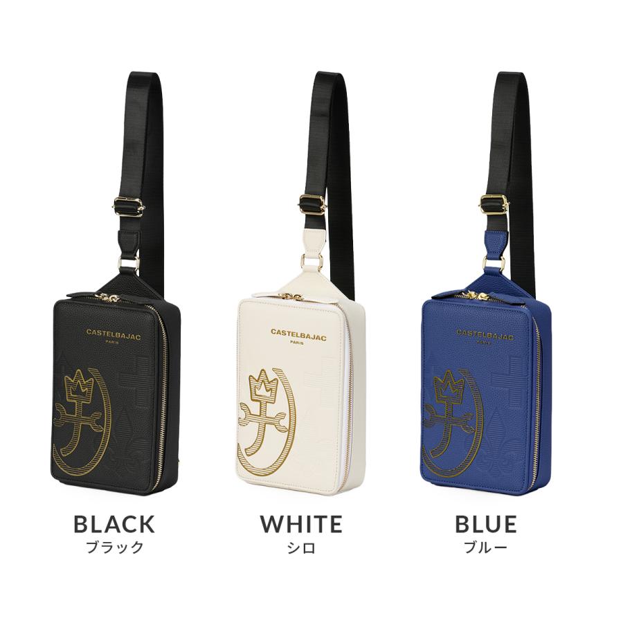 最大51% 12/28限定 カステルバジャック ボディバッグ ワンショルダーバッグ メンズ ブランド レザー 本革 斜めがけ 小さめ カヌレ CASTELBAJAC CANNELE 035922 | CASTELBAJAC | 05