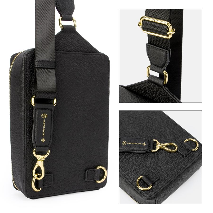 最大51% 12/28限定 カステルバジャック ボディバッグ ワンショルダーバッグ メンズ ブランド レザー 本革 斜めがけ 小さめ カヌレ CASTELBAJAC CANNELE 035922 | CASTELBAJAC | 09