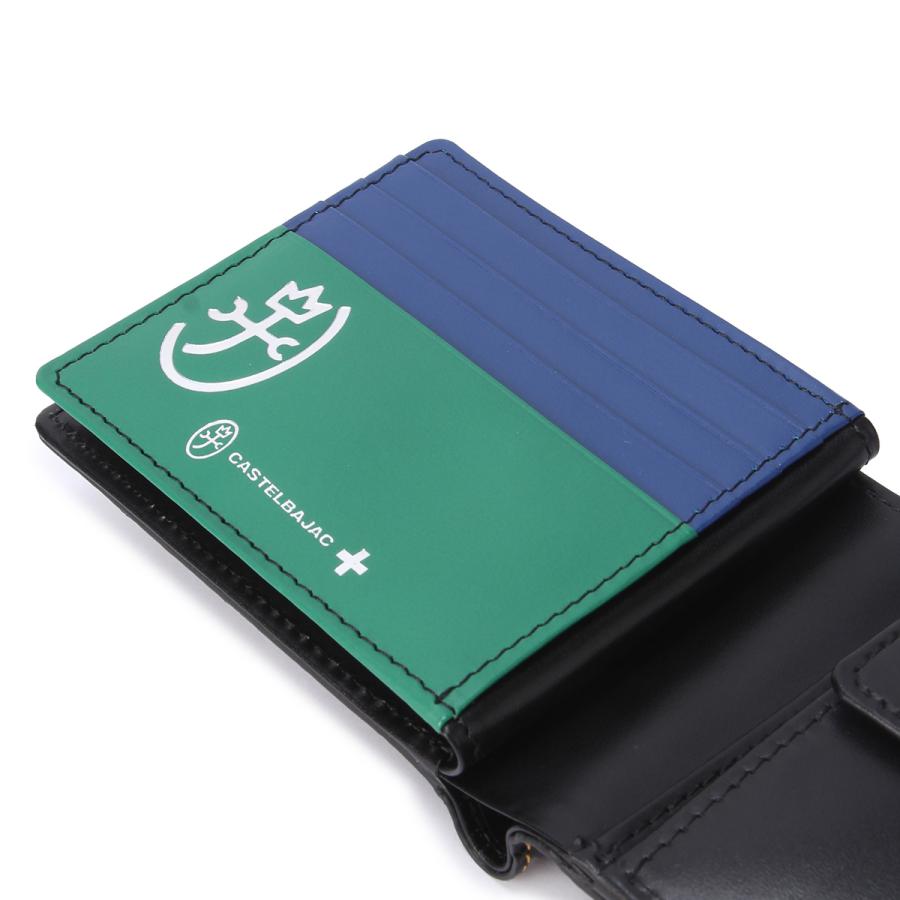 最大50% 9/8限定 カステルバジャック スレッド 財布 二つ折り財布 本革 メンズ レディース ブランド CASTELBAJAC THREAD 36623 | CASTELBAJAC | 12