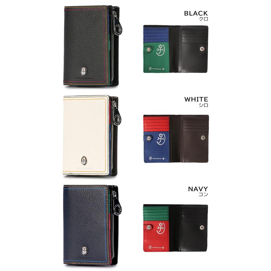 最大49% 4/1限定 カステルバジャック スレッド 財布 本革 大容量 ミドルウォレット メンズ レディース CASTELBAJAC THREAD 36624 | CASTELBAJAC | 04
