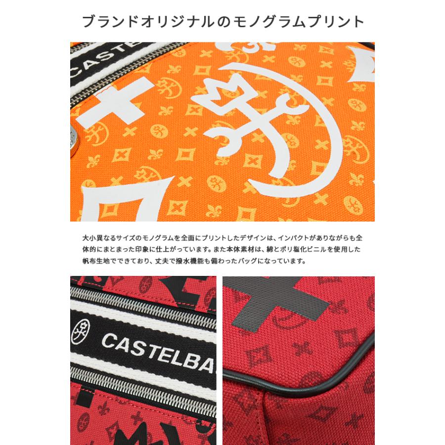 【未使用級】CASTELBAJAC　カステルバジャック　ボディバッグ　モノグラム CASTELBAJAC 最大44% 8/29から カステルバジャック バッグ