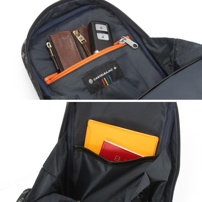 はま【新品】CASTEL BAJAC カステルバジャック ボディバッグ CASTELBAJAC カステルバジャック ボディバッグ ショルダーバッグ