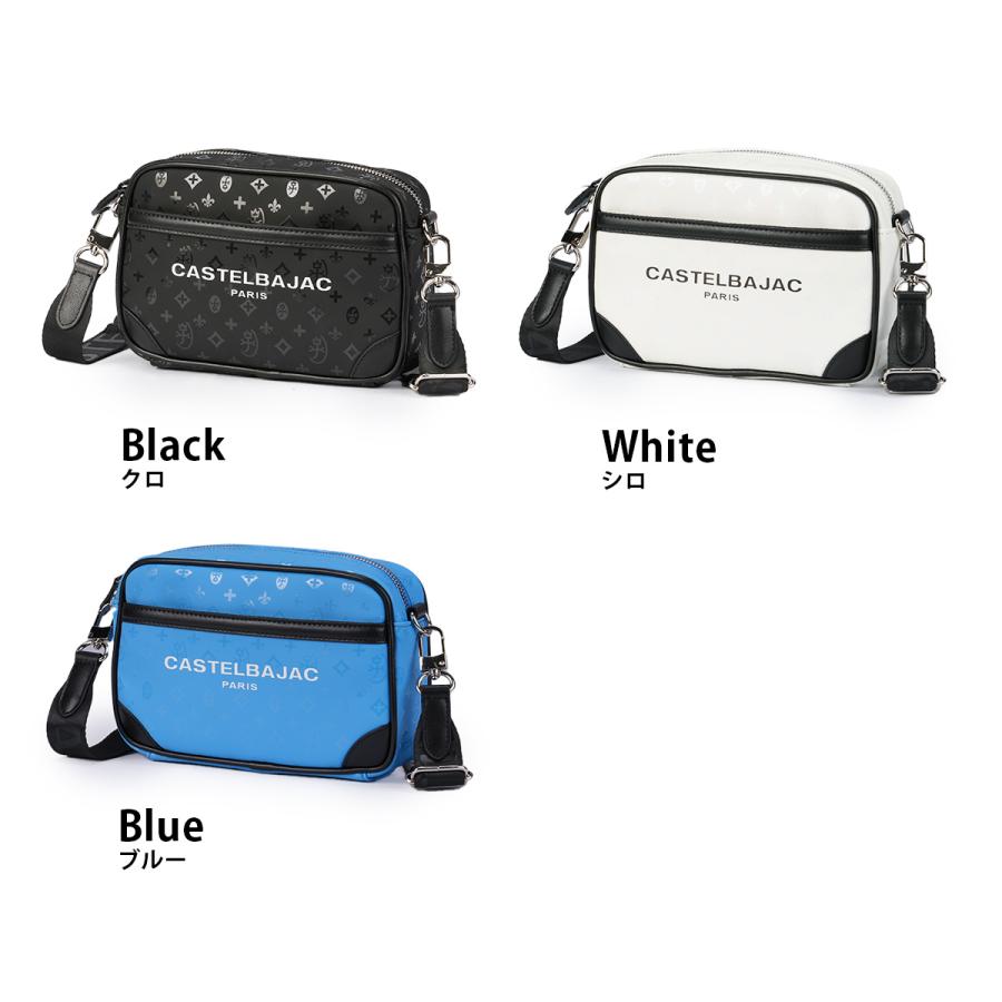 最大50% 12/25限定 カステルバジャック ボヌール ショルダーバッグ メンズ レディース モノグラム ミニ 小さめ CASTELBAJAC I-43121 | CASTELBAJAC | 05