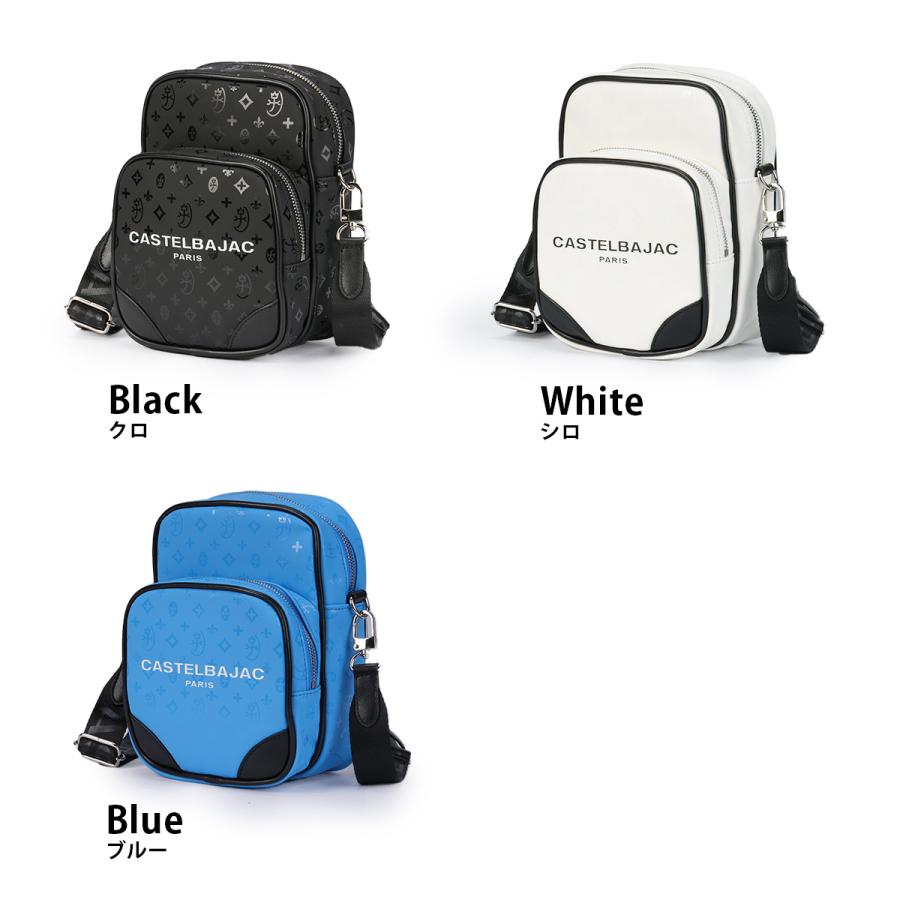 最大51% 3/8限定 カステルバジャック ボヌール ショルダーバッグ メンズ レディース モノグラム ミニ 小さめ 縦型 CASTELBAJAC I-43122 | CASTELBAJAC | 05