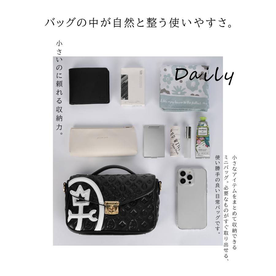 最大50% 12/25限定 カステルバジャック アンジェ ショルダーバッグ 小さめ 合皮 レディース CASTELBAJAC 044113 | CASTELBAJAC | 17