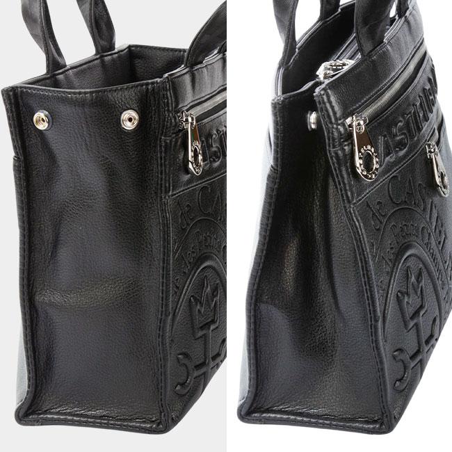 CASTELBAJAC トートバッグ ブラック トートバッグ A4＜パセ＞ | カステルバジャック（CASTELBAJAC