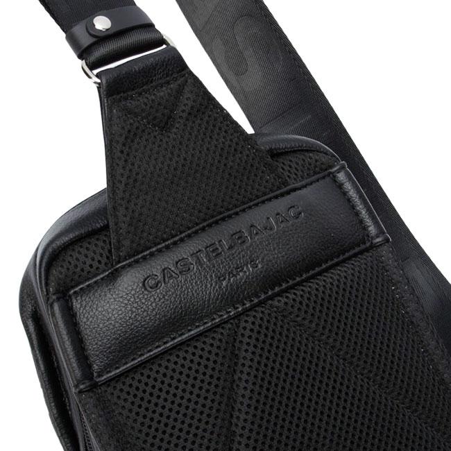 CASTELBAJAC ブラック ボディバッグ CASTELBAJAC 最大50% 9/25限定 カステルバジャック ボディバッグ