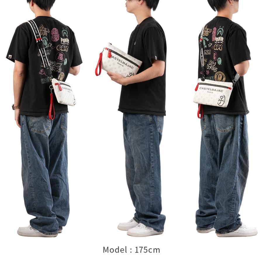 最大42% 4/22限定 カステルバジャック バッグ ショルダーバッグ メンズ サシャ CASTELBAJAC 48121 | CASTELBAJAC | 08