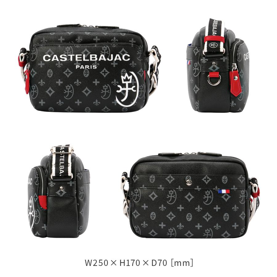 最大41% 10/4限定 カステルバジャック バッグ ショルダーバッグ メンズ サシャ 小さめCASTELBAJAC 48122 | CASTELBAJAC | 09