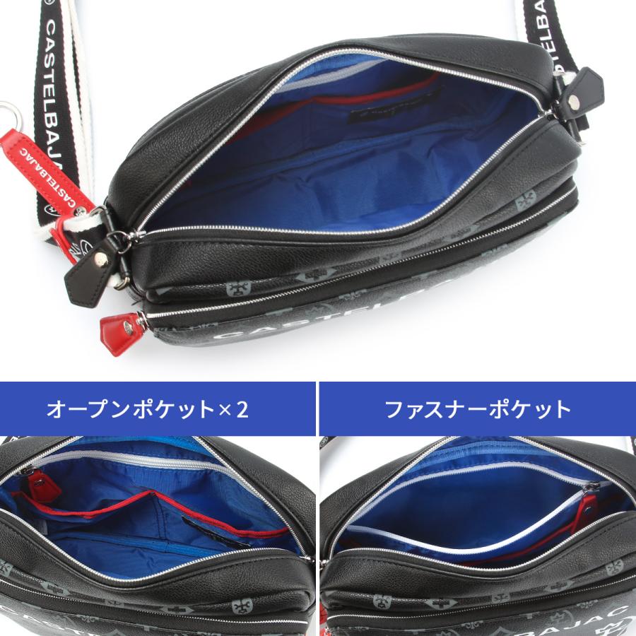 【新品・未使用】CASTELBAJAC ミックコン ネイビー ショルダーバッグ 新品・未使用】CASTELBAJAC ミックコン ネイビー ショルダー