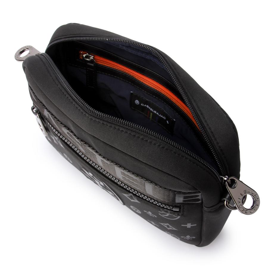 最大42% 12/28限定 カステルバジャック ショルダーバッグ メンズ ブランド 横型 薄型 薄マチ スリム 小さめ 斜めがけ ミニ A5 ウェット CASTELBAJAC WET 060151 | CASTELBAJAC | 09