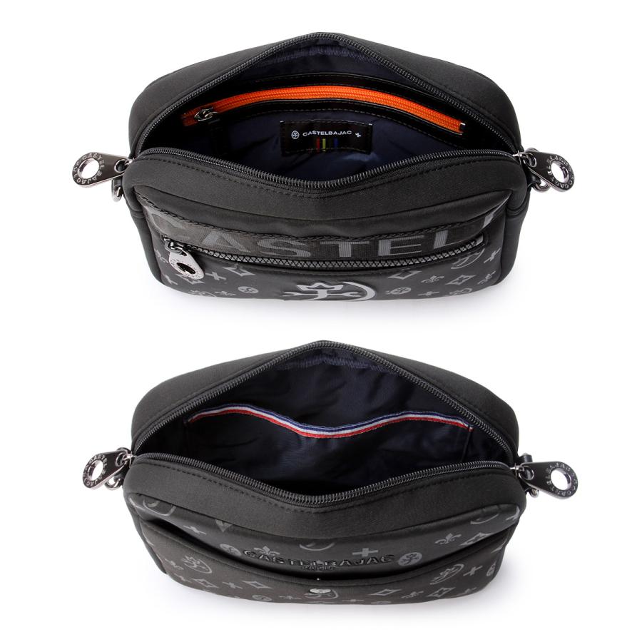 最大42% 12/28限定 カステルバジャック ショルダーバッグ メンズ ブランド 横型 薄型 薄マチ スリム 小さめ 斜めがけ ミニ A5 ウェット CASTELBAJAC WET 060151 | CASTELBAJAC | 10