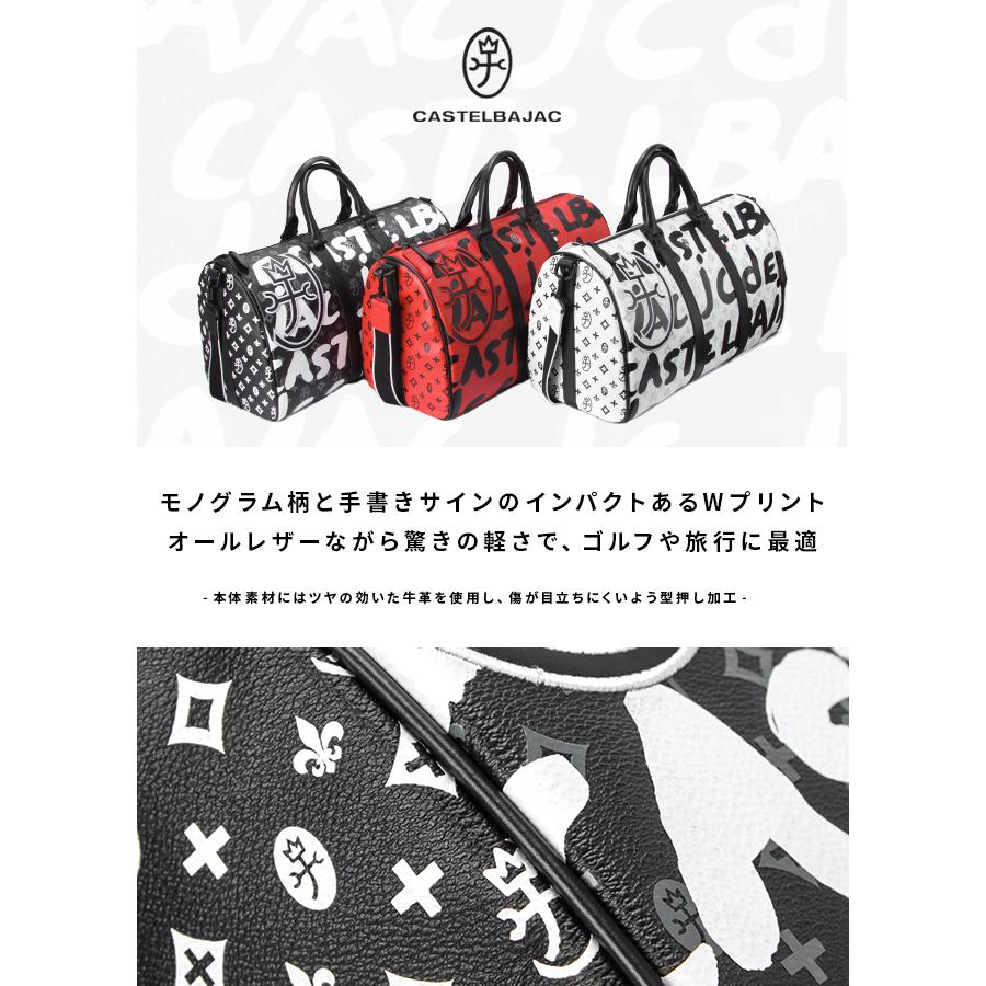 新品⭐️カステルバジャック⭐️定価2万6950円 2WAY レザーボストンバッグ CASTELBAJAC 最大42% 8/24限定 カステルバジャック ボストン