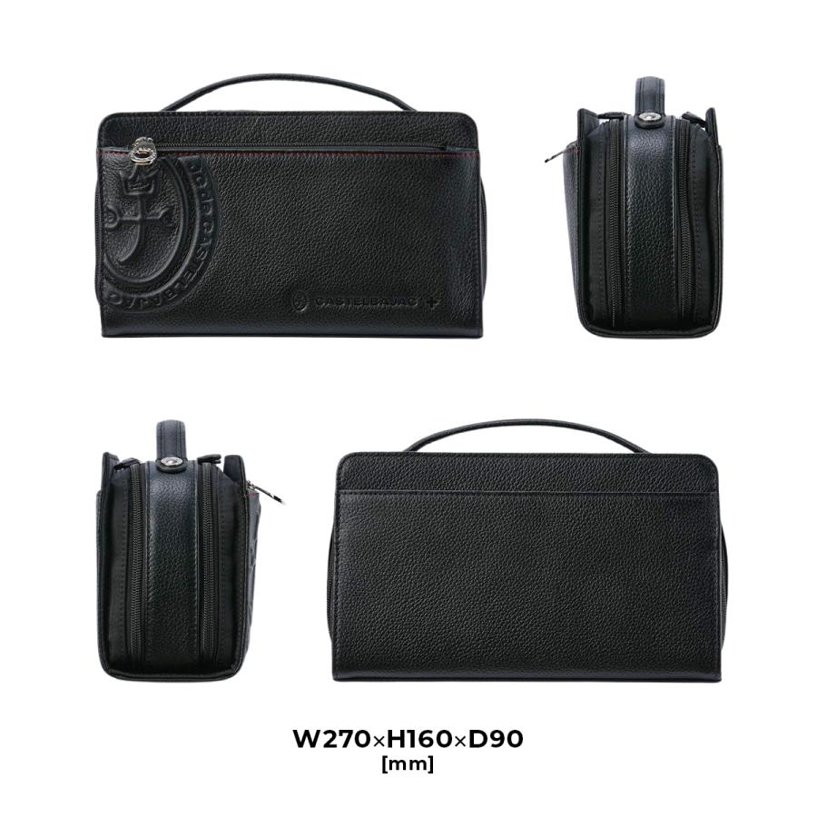 カステルバジャック セカンドバッグ メンズ ブランド 本革 レザー クラッチバッグ 集金バッグ マーチ CASTELBAJAC 64232 | CASTELBAJAC | 05