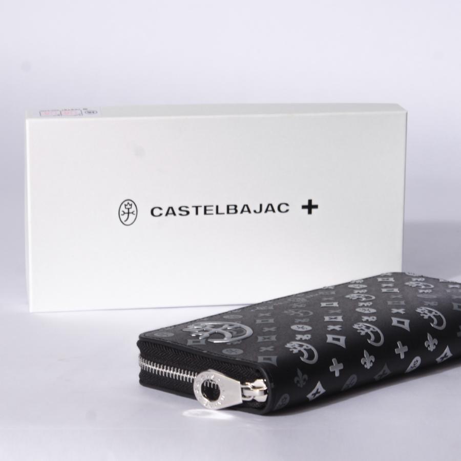✨新品未使用✨CASTELBAJAC ブラック シルバー　長財布　数量限定モデル CASTELBAJAC 最大31% 7/25限定 カステルバジャック 財布 長財布