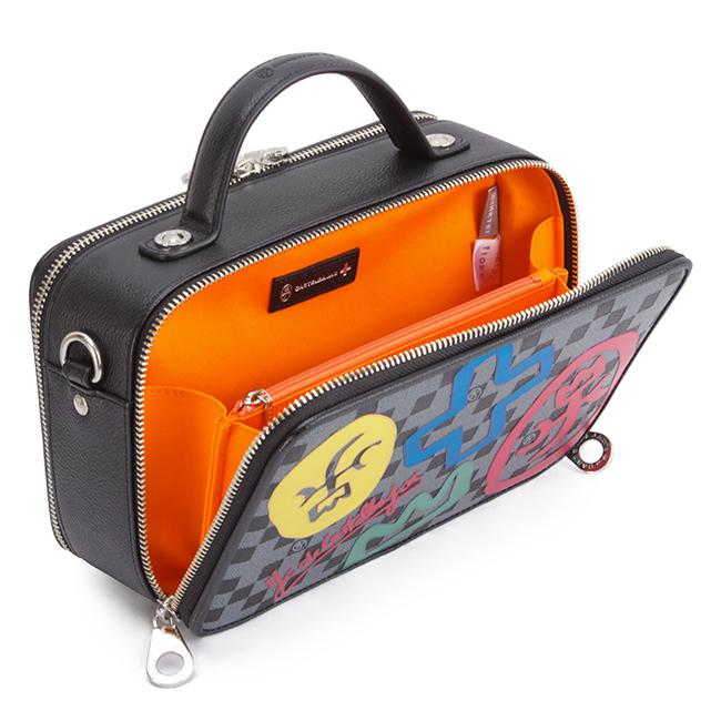 CASTELBAJAC ブラックレザーバッグ cb-066122_1.jpg