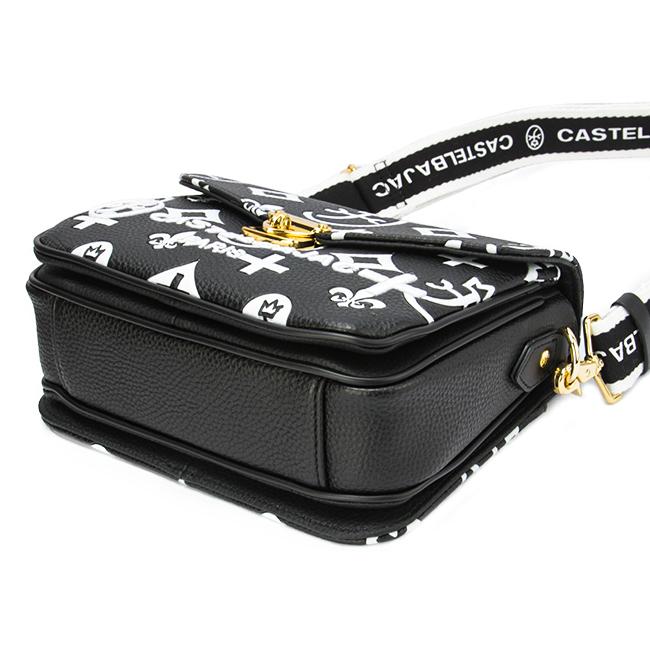 CASTELBAJAC ショルダーバッグ 黒/ピンク CASTELBAJAC 最大51% 9/27限定 カステルバジャック バッグ