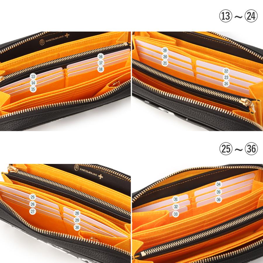 最大55% 1/30から カステルバジャック クレア 財布 長財布 ラウンドファスナー メンズ レディース 本革 大容量 CASTELBAJAC Claire 068634 | CASTELBAJAC | 15
