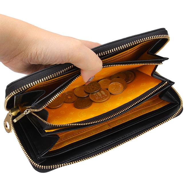 CASTELBAJAC 財布　黒/金 二つ折り財布 カード段6＜ネゼル＞ | カステルバジャック