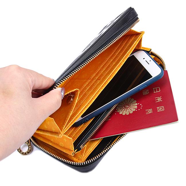 カステルバジャック 長財布 クロコ ブラウン CASTELBAJAC ネゼル CASTELBAJAC カステルバジャック ラウンドファスナー長財布