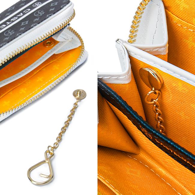 最大51% 2/22限定 カステルバジャック 財布 ミニ財布 本革 小銭入れ コインケース ミニウォレット レディース ビジュー CASTELBAJAC 097602 | CASTELBAJAC | 13