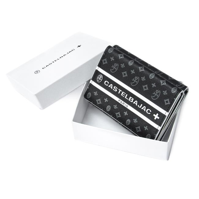 最大42% 3/3限定 最大45% 12/15まで カステルバジャック 財布 ミニ財布 三つ折り財布 本革 ミニウォレット メンズ レディース ビジュー CASTELBAJAC 097603 | CASTELBAJAC | 13